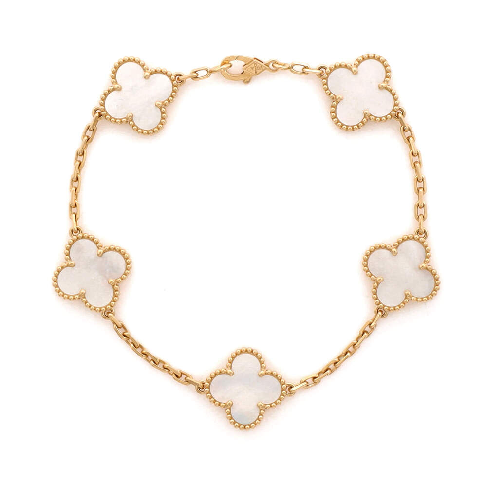 Van Cleef & Arpels Vintage Alhambra 5 Motifs Bracelet
